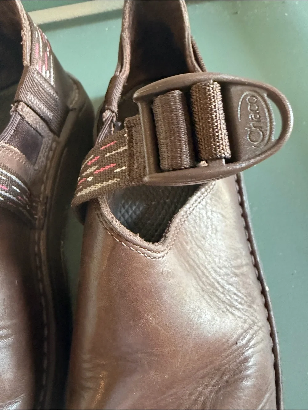 Chaco brown leather